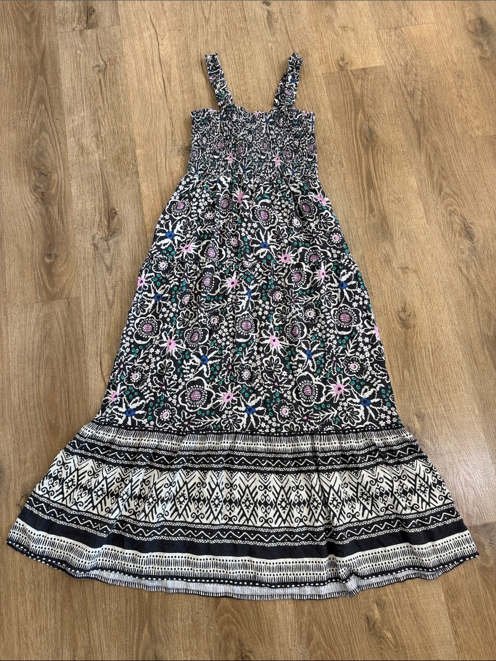 Marine Layer Resort Selene Dress Floral Boho Maxi - Picture 11 of 12